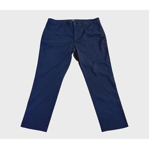 Tommy Bahama Men's Stretch Flat Front Golf Active Pants Navy Blue - Size 38 x 30